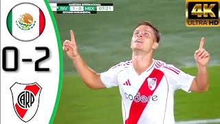 MÉXICO VS RIVER PLATE Resumen Y Goles  AMISTOSO 2025