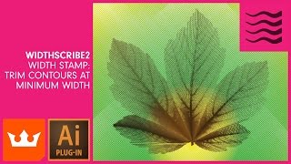 WIDTHSCRIBE2 | Width Stamp: Trim Contours at Minimum Width
