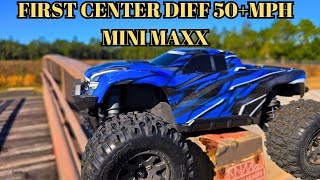 Traxxas Mini Max With A Center Diff And 3S Will It Survive And How Fast Will It Go?