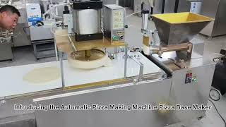 Automatic pizza making machine