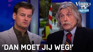 Johan tegen Wilfred: 'Als we nog maar met zijn drieën mogen, dan moet jij weg' | VERONICA INSIDE