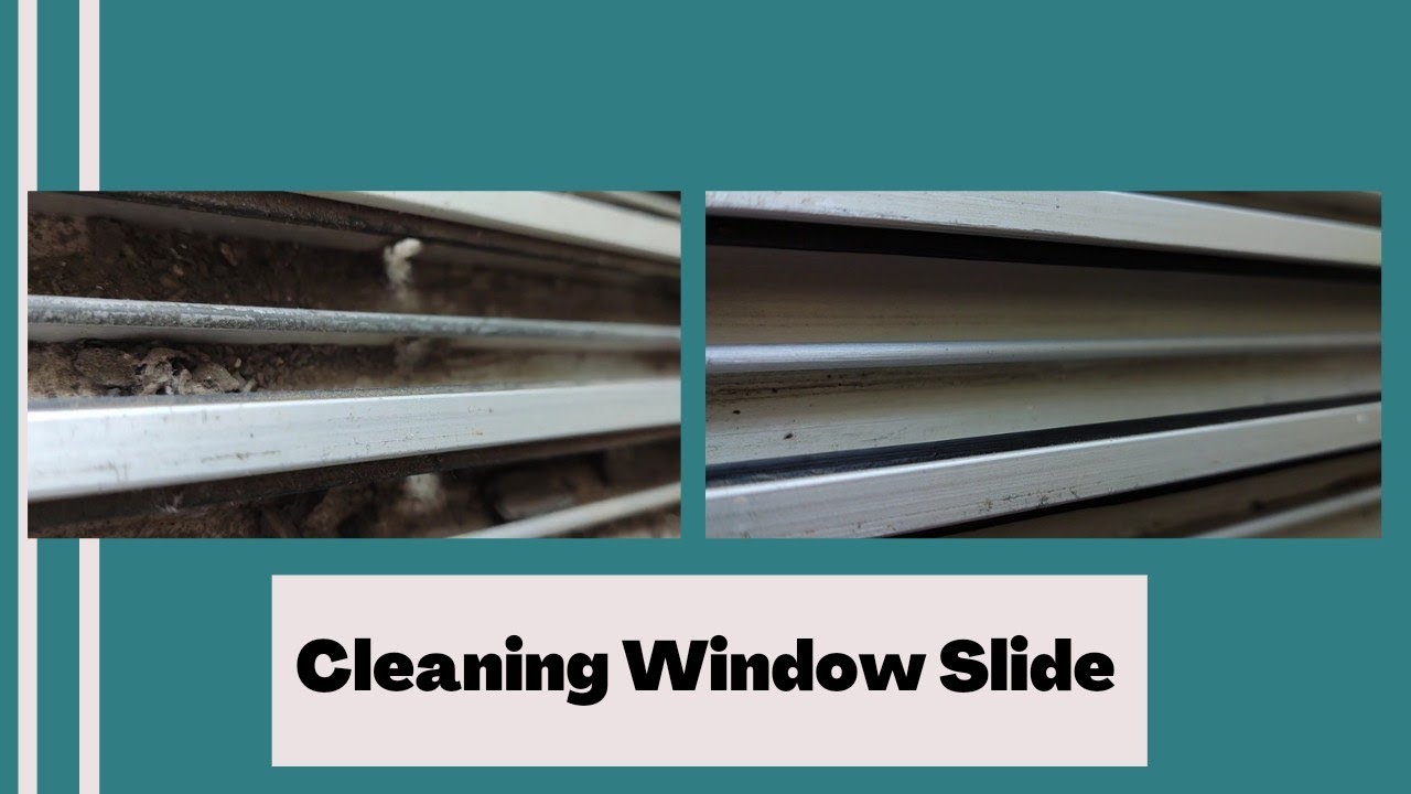 How To Clean Window Track | Easy House Cleaning Trick - YouTube