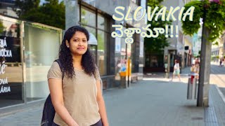 Budapest to Slovakia | Easy train journey bet ween two countries| Telugu travel vlog