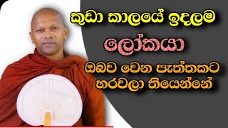 භාග්‍යවතුන් වහන්සේගේ පැත්තේ හිටගන්න | hadapangoda niwathapa himi #budubana#bududahama #dahamdeshana