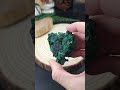 ．艾莉希亞寶石水晶．03 剛果孔雀石 malachite 絲絨孔雀石 孔雀石礦標 纖維狀孔雀石 轉化之石