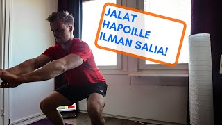 JALKATREENI ILMAN APUVÄLINEITÄ | KOTITREENI