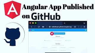 4 Angular app published on GitHub Host angular Project GitHub Pages don't need domain hosting