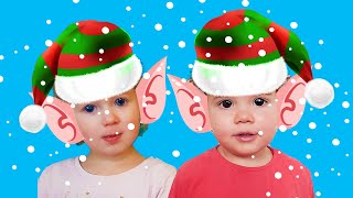 Five Little Elves | Christmas Song For Kids | Baa Bee Kids Songs