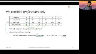 Greedy algorithms (part 2): Huffman codes and Knapsack problems