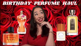 BIRTHDAY PERFUME HAUL 🎁🎉🍾🥳