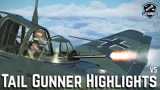 Tail Gunner Highlights! World War II Dogfighting Flight Sim IL2 Sturmovik Great Battles V5