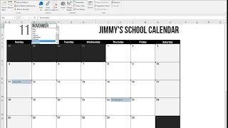 Calendar Maker Walkthrough