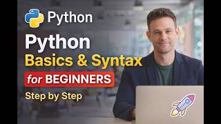 🐍 Python Basics & Syntax for Beginners | Learn Python Fundamentals Step by Step