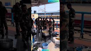 रेलवे स्टेशन पर खाना बनाते BSF के जवान Part-2 ❣️🇮🇳 || Regiment Diaries