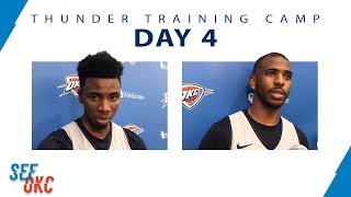 Thunder Training Camp 2019: Day 4 Footage