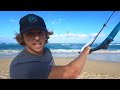 kitesurfing for beginners where to position your hands on the bar