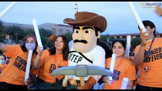 UTEP’s Texas Western Gold Rush welcomes students back to campus