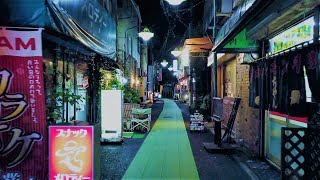 【下総中山 千葉】下総中山駅周辺を夜散歩　Walking around Shimousanakayama Station at night