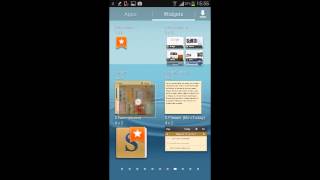 Samsung Galaxy Note II N7100 user interface demo