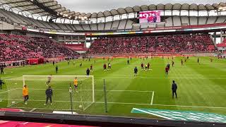 【試合前アップ】鹿島アントラーズVS浦和レッズ　2020年11月29日