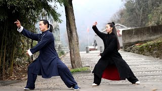 太極云手式養生功，一呼一吸之間，增大肺活量，倪海廈養生功法