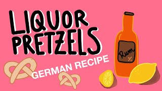 Baking Christmas Cookies | Sweet Liquor Pretzels | Punschbrezeln