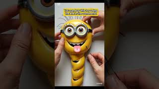 Meet the LEGO Minion Worm! 🐍✨  Watch It Come to Life! 😜 Link #LEGO #LEGOMinionWorm #lego #shorts