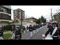 pasacalle escuela naval post desfile en providencia 19 09 2018 por calle el bosque