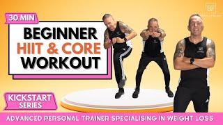 30 MIN KILLER HIIT Workout For Fat Loss - No Equipment, Full Body Cardio Beginner Home Workout