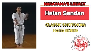 Heian Sandan | Nakayama's Legacy | Classic Shotokan Kata Series | The Shotokan Chronicles