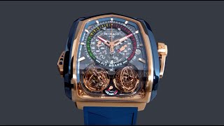 The Jacob \u0026 Co. Twin Turbo Furious Blue Titanium