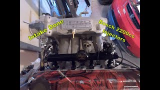intake finished ( 2200 cc injectors)