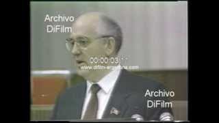 DiFilm - Mikhail Gorbachev reveal military cost Soviet Union 1989