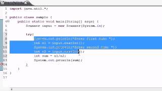 Java Programming Tutorial 82 Exception Handling
