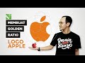 TUTORIAL MEMBUAT LOGO APPLE DENGAN GOLDEN RATIO DI CORELDRAW X7  |  EDUKASI DESAIN EPS3