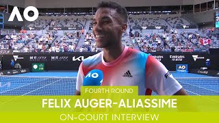 Felix Auger-Aliassime On-Court Interview (4R) | Australian Open 2022