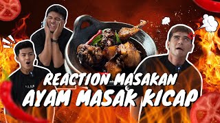 REACTION AYAM MASAK KICAP 4 SEKAWAN !! ADA TETAMU UNDANGAN !!