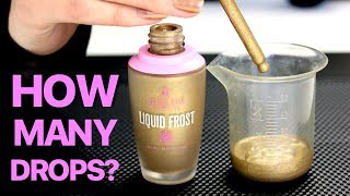 How many drops in the Jeffree Star Liquid Frost? | THE MAKEUP BREAKUP