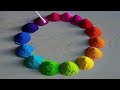 #21 Satisfying video |  Easy Rangoli Design | Rangoli for Festival | Sand art