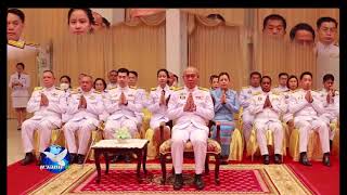 ผู้ว่าราชการจังหวัดพะเยา นำข้าราชการ ประชาชนชาวพะเยา ลงนามถวายพระพรชัยมงคล และทำบุญตักบาตร