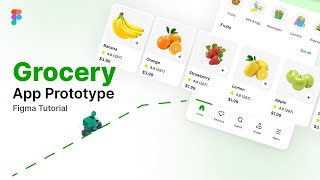 Master Prototyping in Figma with this full grocery app Figma prototype tutorial (Plus Design file)