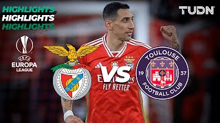 HIGHLIGHTS - Benfica vs Toulouse | UEFA Europa League 2023/24 - Playoffs | TUDN