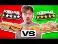 Le PIRE VS le MEILLEUR KEBAB de UBER EATS 😰