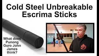 Coldsteel Unbreakable Escrima Sticks: Everything you need to know