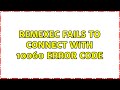 remexec fails to connect with 10060 error code (2 Solutions!!)