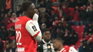 Oumar Diakite PÉNALITÉ MANQUÉE | Reims vs Angers 0-1 | Résumé | Ligue 1 2025