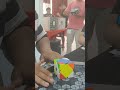 Rubik's Skewb Solved in 3 second #puzzle #rubikscube #cubing #competition #short