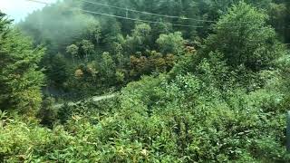 Central Japan mountain park Norikura skyline views