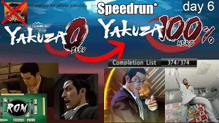 Going from 0 hours to 100% in Yakuza 0