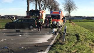 Ratheim: Schwerer Unfall auf der L117